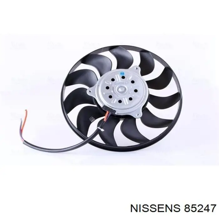 Дифузор радіатора охолодження, в зборі з двигуном і крильчаткою Nissens 85247 ціна, від 169.55 USD