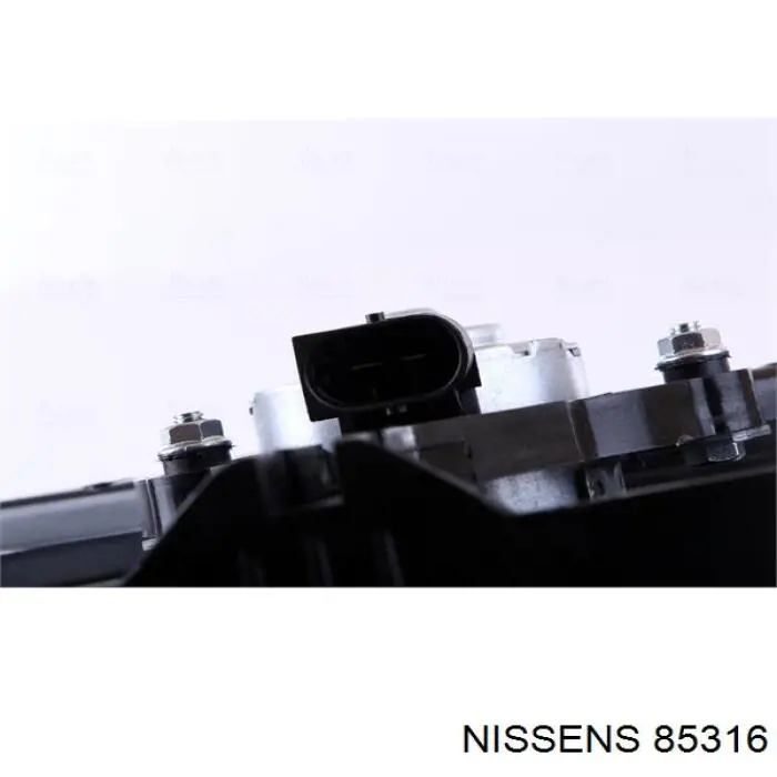 Купити 85316 Nissens Дифузор радіатора охолодження, в зборі з двигуном і крильчаткою