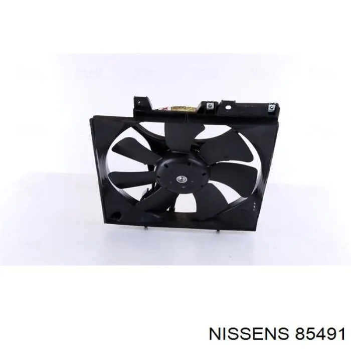 85491 Nissens електровентилятор кондиціонера в зборі (двигун + крильчатка)