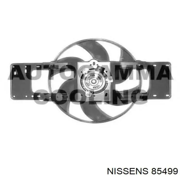 Двигун вентилятора системи охолодження 85499 Nissens