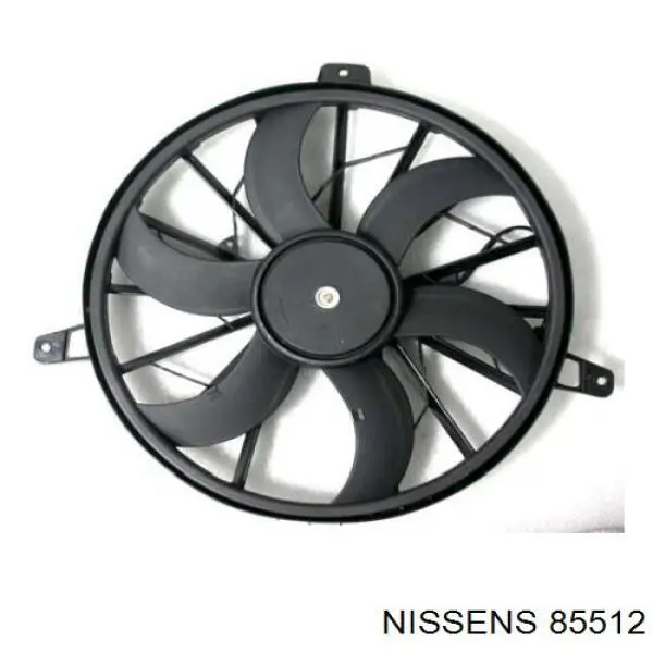Вентилятор радіатора Nissens 85512 ціна, від 95.02 USD