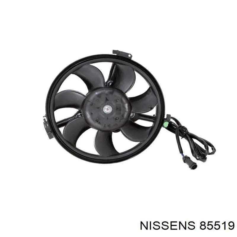 85519 Nissens електровентилятор охолодження в зборі (двигун + крильчатка)