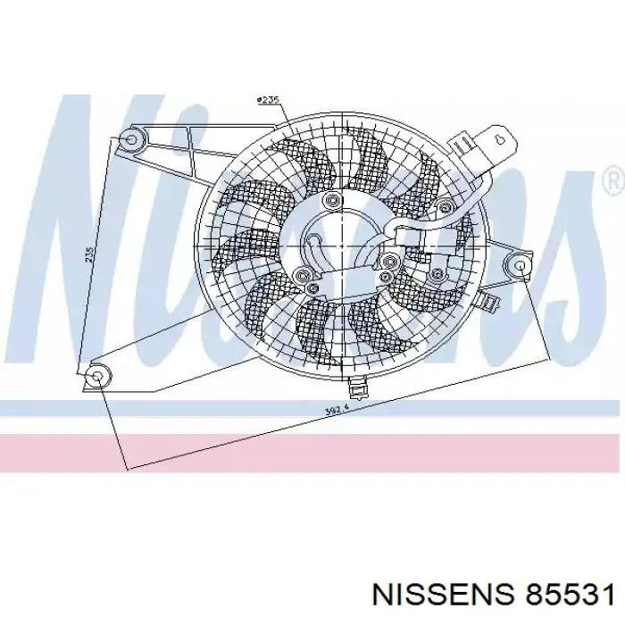  Nissens 85531 ціна, від 110.95 USD