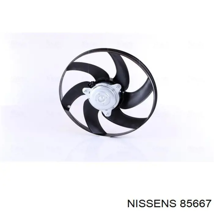85667 Nissens електровентилятор охолодження в зборі (двигун + крильчатка)