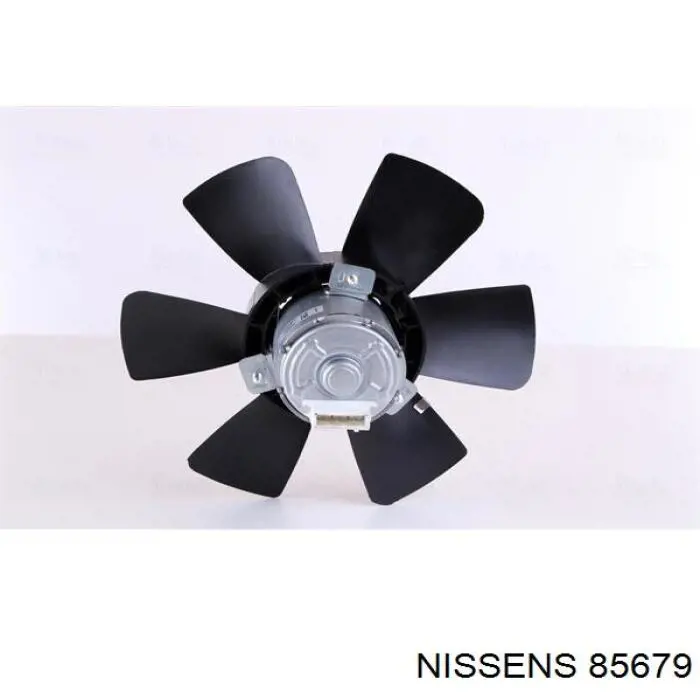 85679 Nissens електровентилятор охолодження в зборі (двигун + крильчатка, правий)