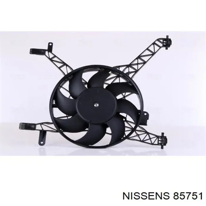 85751 Nissens електровентилятор охолодження в зборі (двигун + крильчатка)