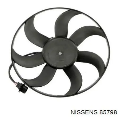 Купити 85798 Nissens Електровентилятор охолодження в зборі (двигун + крильчатка)
