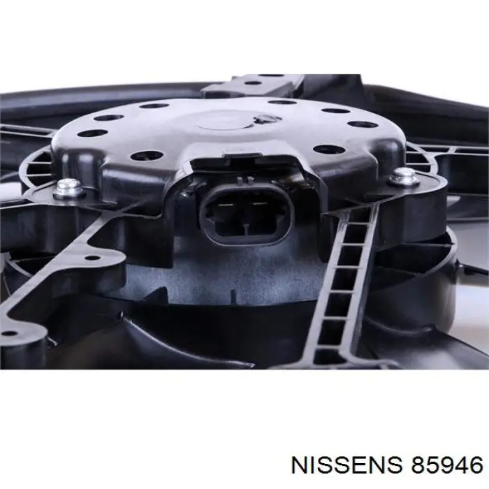 Купити 85946 Nissens Дифузор радіатора охолодження, в зборі з двигуном і крильчаткою