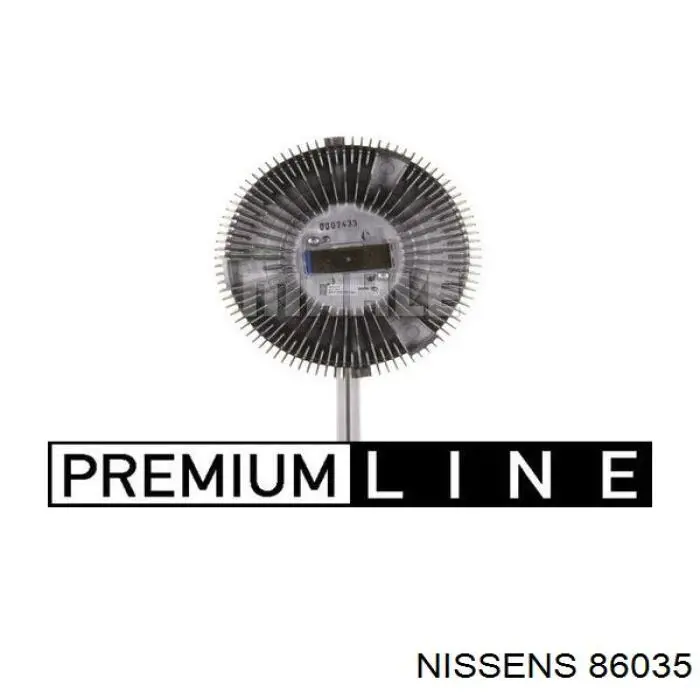 86035 Nissens Гідромуфта приводу вентилятора