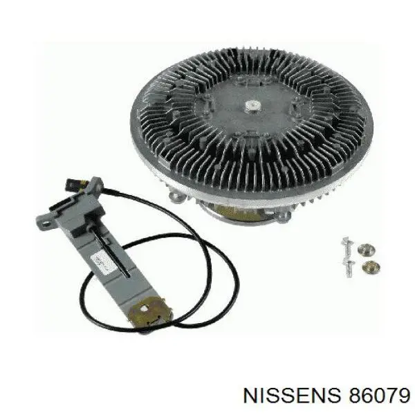 Купити 86079 Nissens Муфта вязкостная системи охолодження