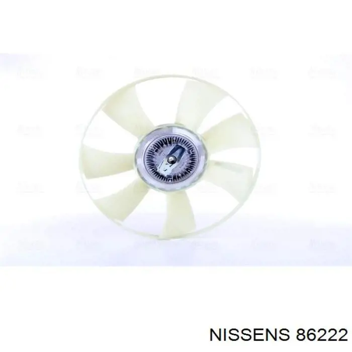 86222 Nissens вентилятор/крильчатка радіатора охолодження