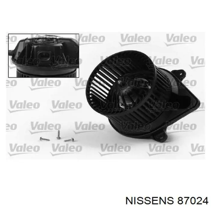 87024 Nissens двигун вентилятора пічки (обігрівача салону)