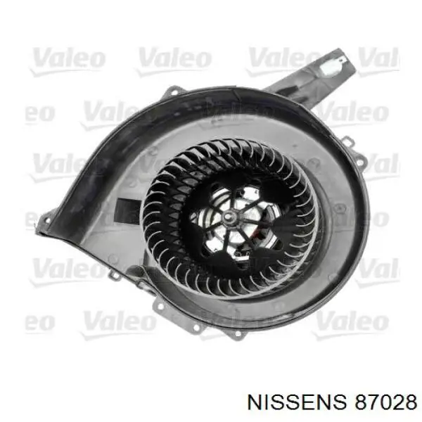 Двигун вентилятора пічки (обігрівача салону) Nissens 87028 ціна, від 57.59 USD