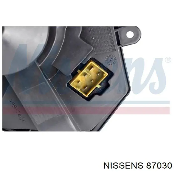Вентилятора пічки 87030 Nissens
