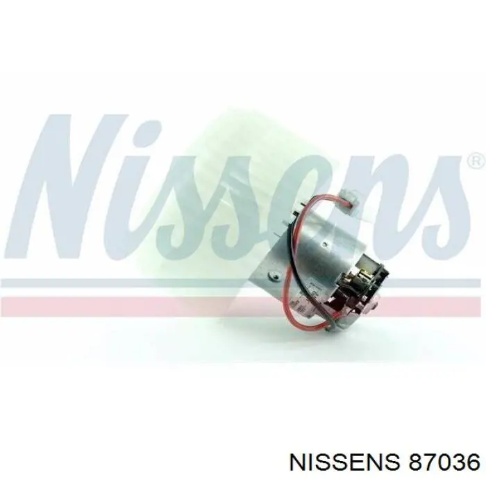 87036 Nissens двигун вентилятора пічки (обігрівача салону)