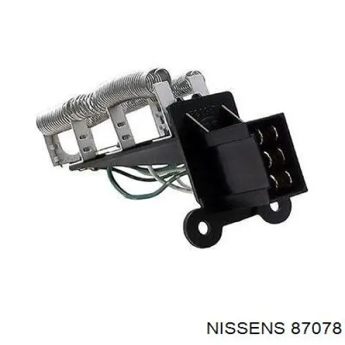 Двигун вентилятора пічки (обігрівача салону) Nissens 87078 ціна, від 102.63 USD