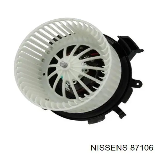 Двигун вентилятора пічки (обігрівача салону) Nissens 87106 ціна, від 75.97 USD