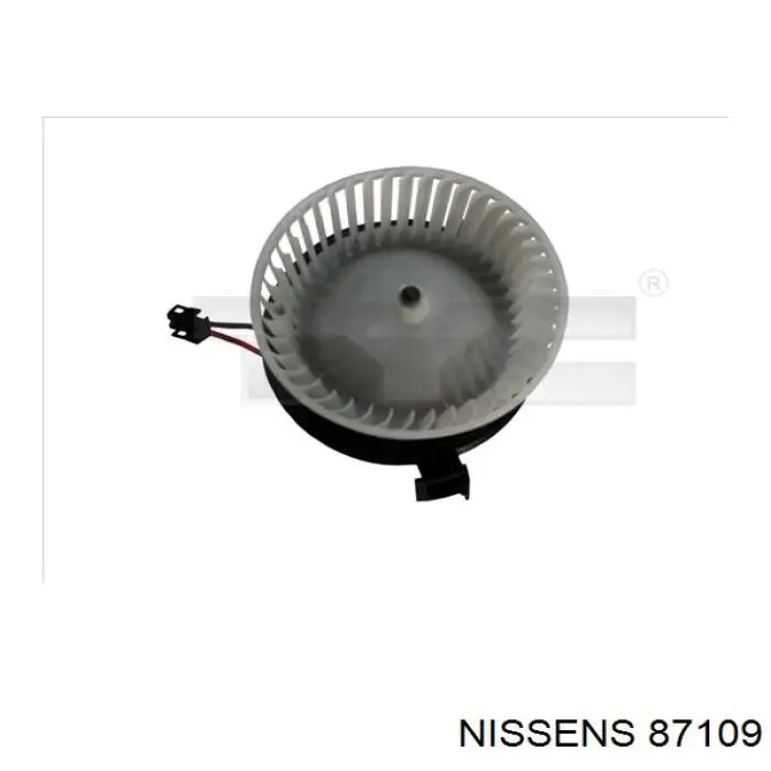 Вентилятора пічки 87109 Nissens