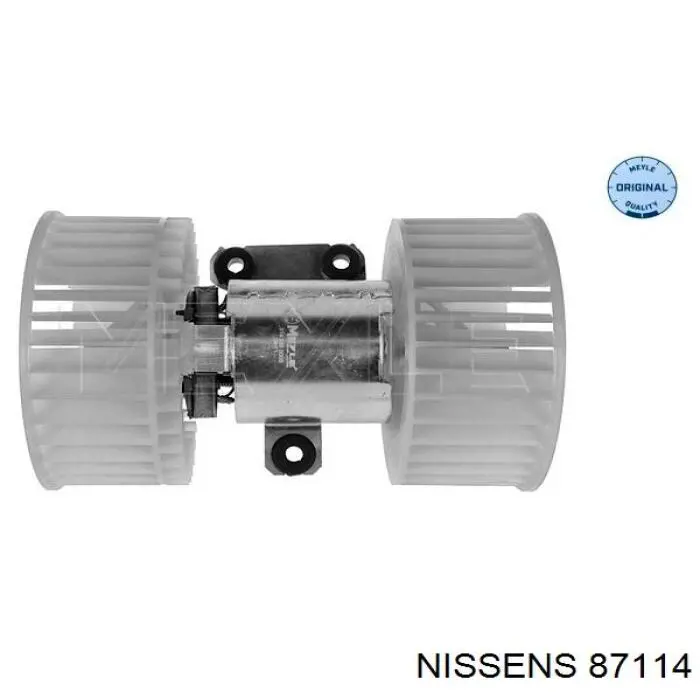 Двигун вентилятора пічки (обігрівача салону) Nissens 87114 ціна, від 82.59 USD