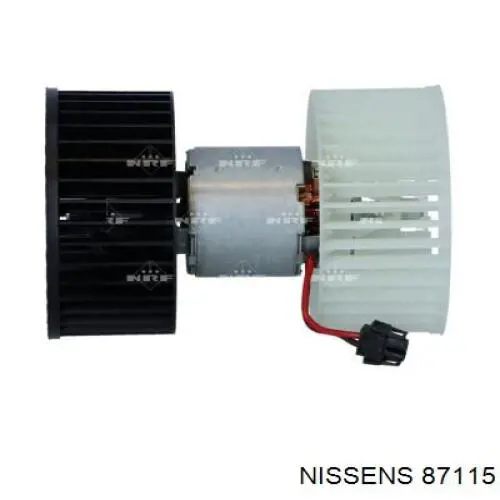 Двигун вентилятора пічки (обігрівача салону) Nissens 87115 ціна, від 75.47 USD