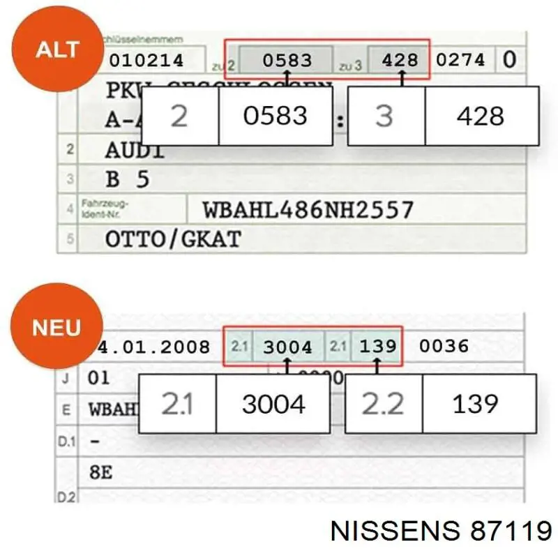 87119 Nissens двигун вентилятора пічки (обігрівача салону)