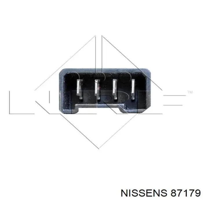 87179 Nissens двигун вентилятора пічки (обігрівача салону)