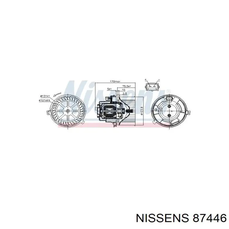 Двигун вентилятора пічки (обігрівача салону) Ford YC1H18456CA ціна, від 40.80 USD