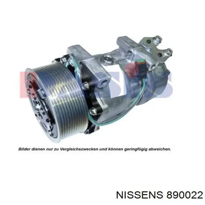 Компресор кондиціонера 890022 Nissens