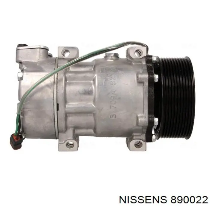 Компресор системи кондиціювання Nissens 890022 ціна, від 123.87 USD