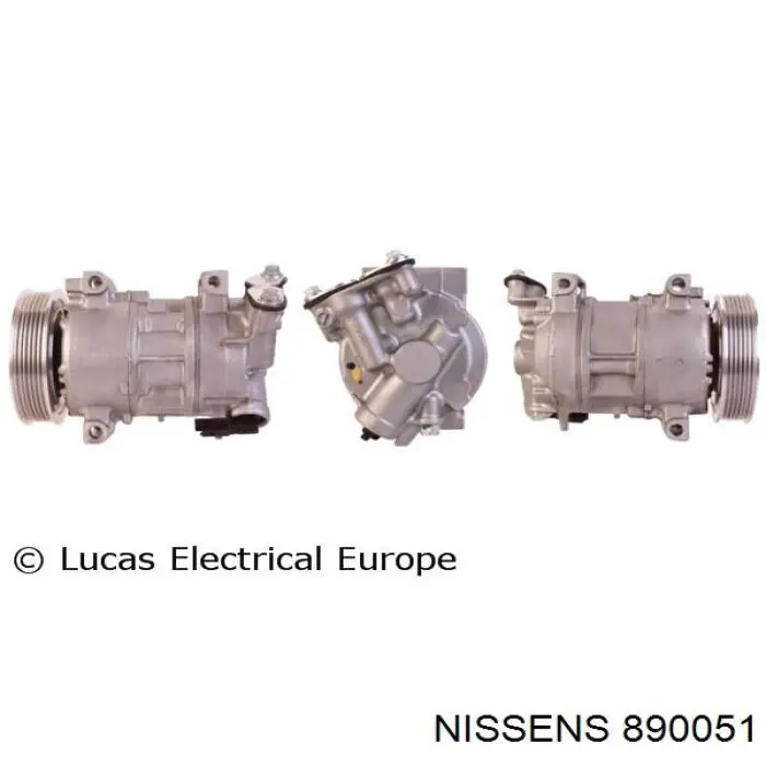 890051 Nissens компресор кондиціонера