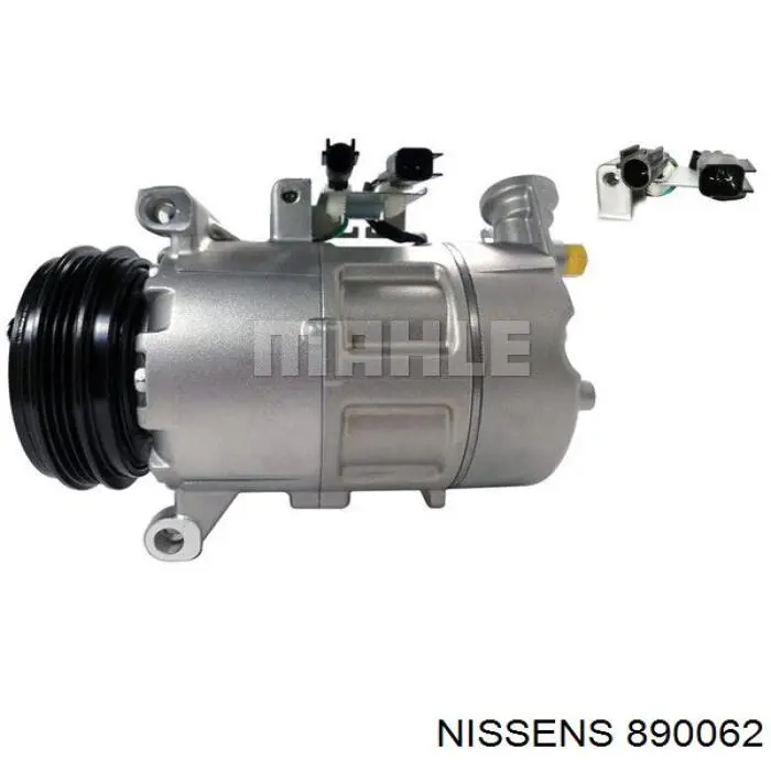 Компресор кондиціонера 890062 Nissens