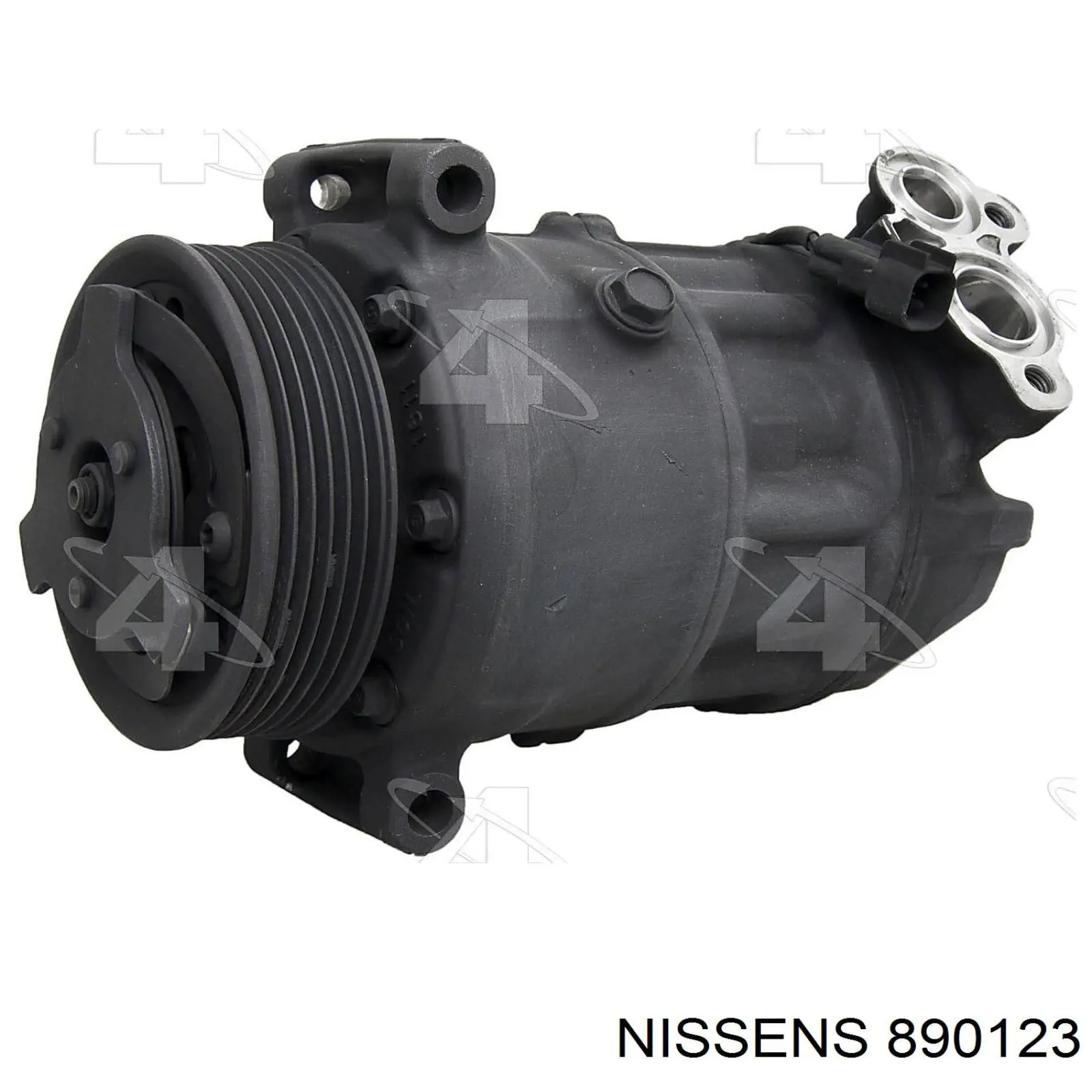 890123 Nissens компресор кондиціонера