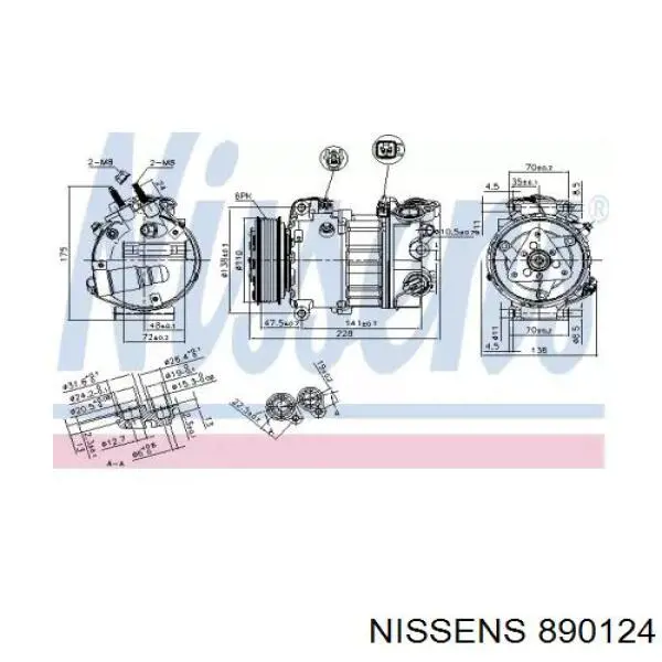 Компресор кондиціонера 22861236 General Motors