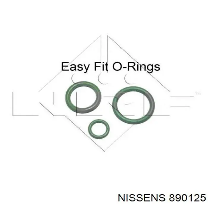 Компресор кондиціонера 890125 Nissens