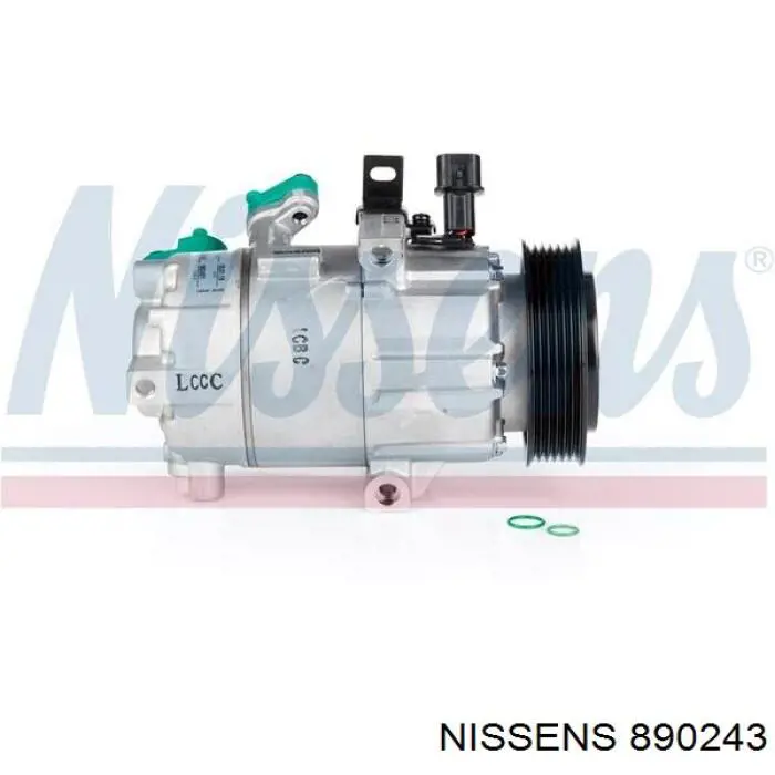 Компресор системи кондиціювання Nissens 890243 ціна, від 384.47 USD