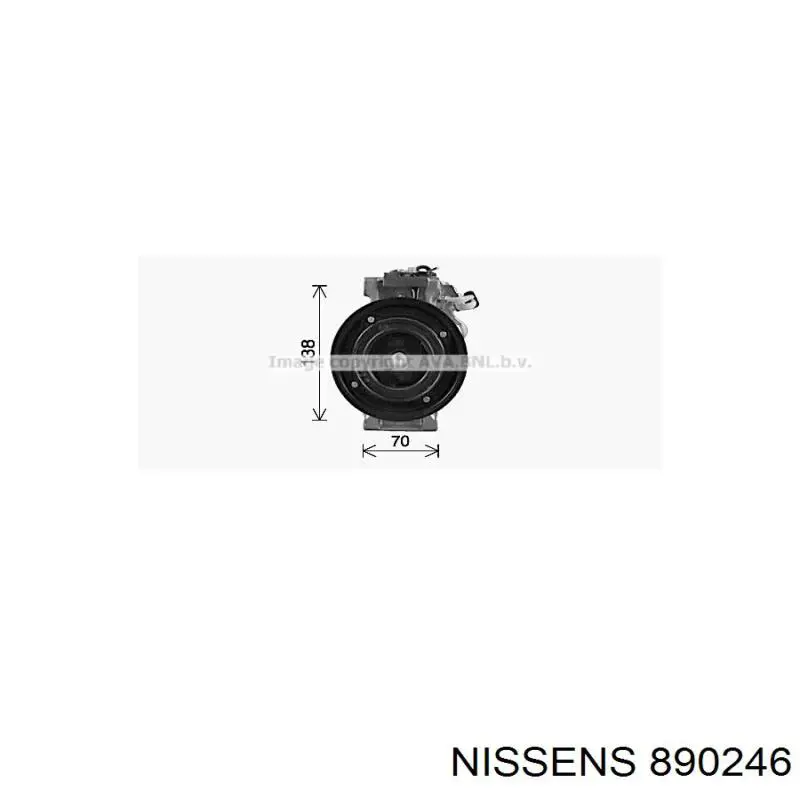 AC0172 MSG Компресор холодоагенту