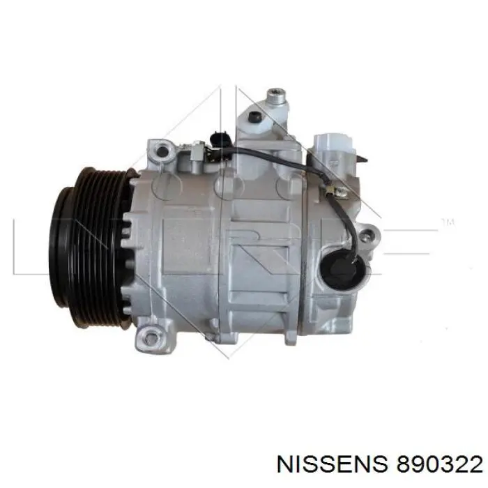 Купити 890322 Nissens Компресор кліматичної установки