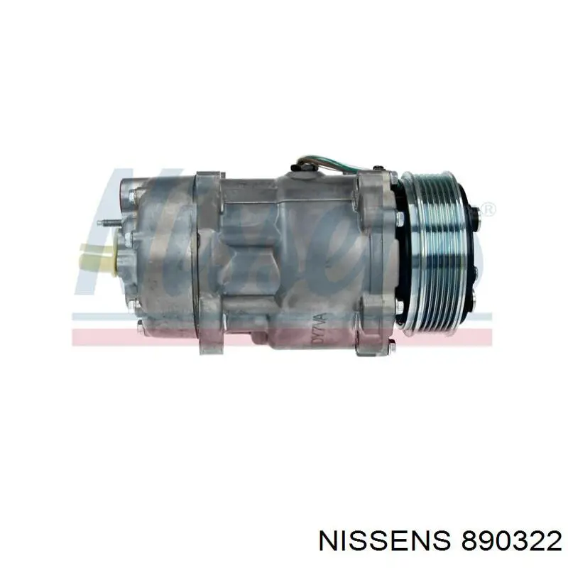 Компресор кондиціонера 890322 Nissens