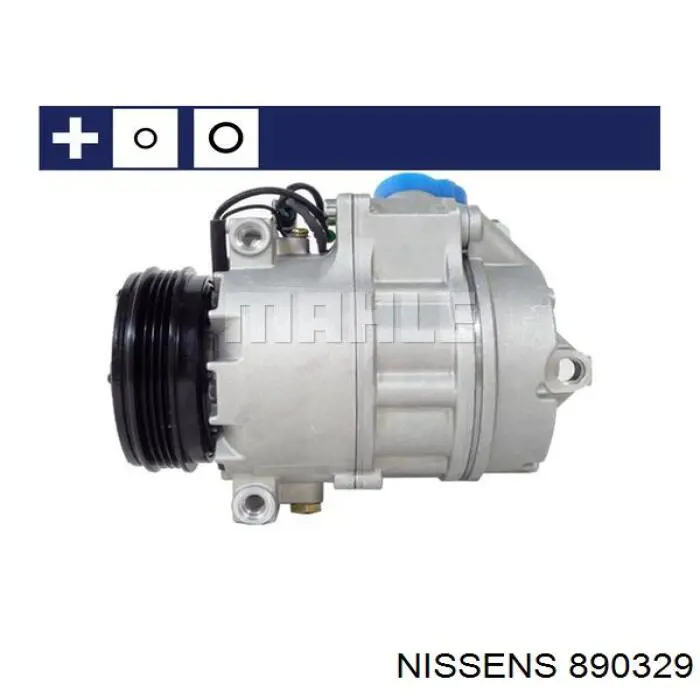 Компресор системи кондиціювання Nissens 890329 ціна, від 417.03 USD