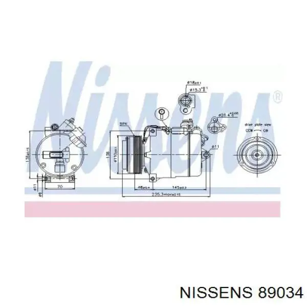 Купити 7SB447200 BMW Компресор кліматичної установки