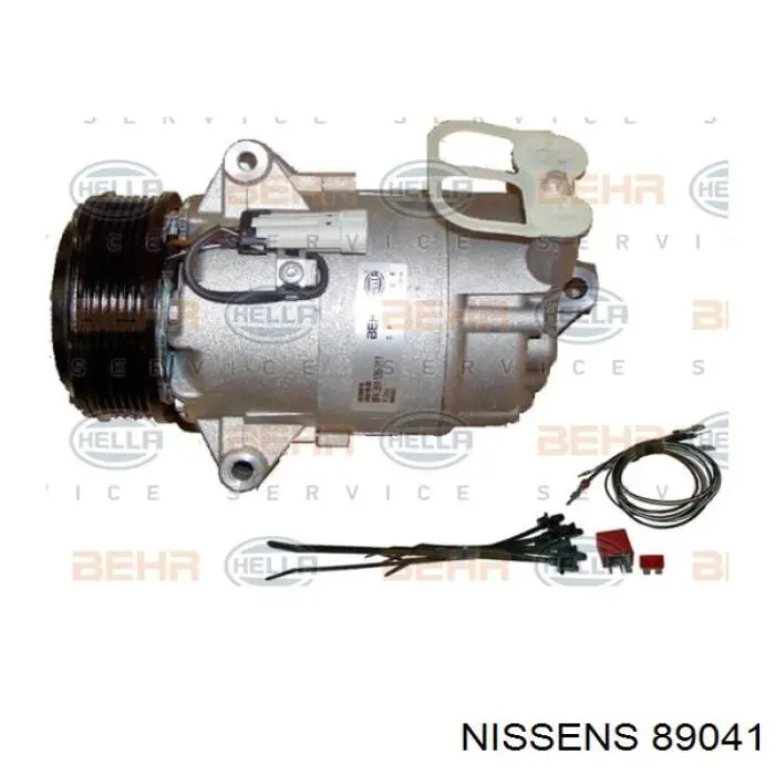Купити 89041 Nissens Компресор кліматичної установки