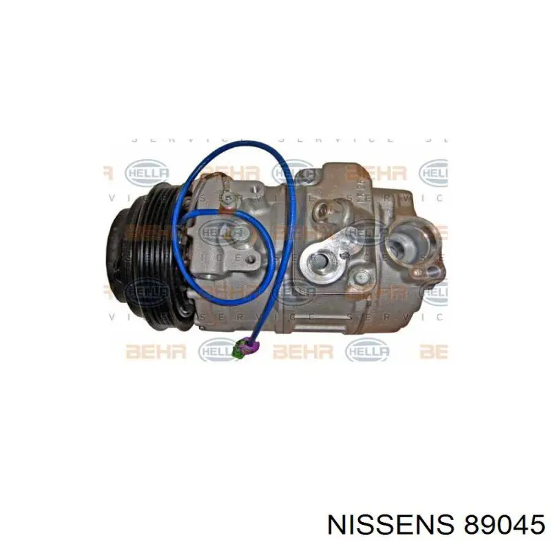 Компресор кондиціонера 89045 Nissens