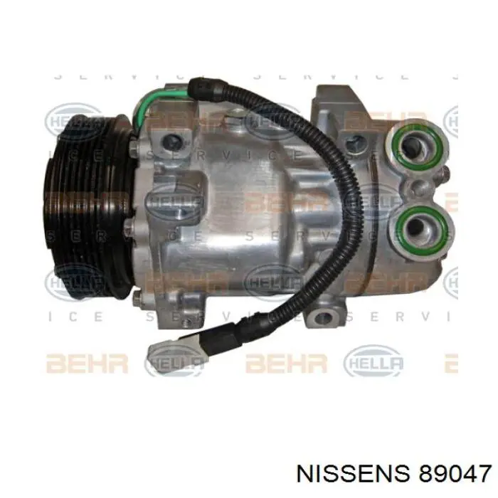 89047 Nissens Компресор холодоагенту