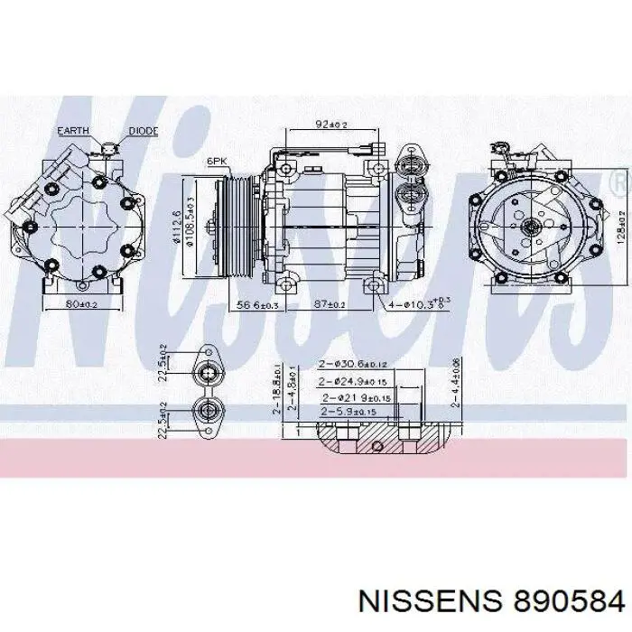 Насос кондиціонера NRF 320013