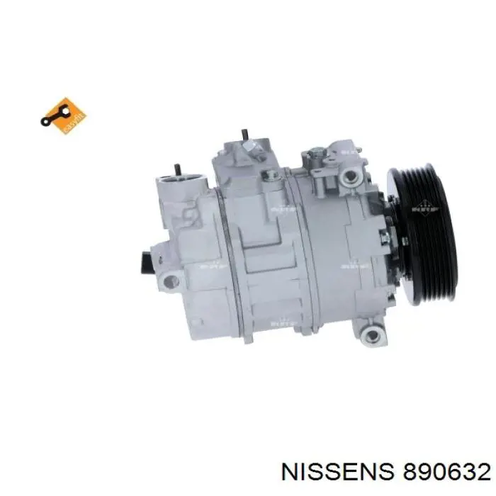 Компресор кондиціонера 890632 Nissens