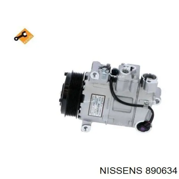 890634 Nissens компресор кондиціонера