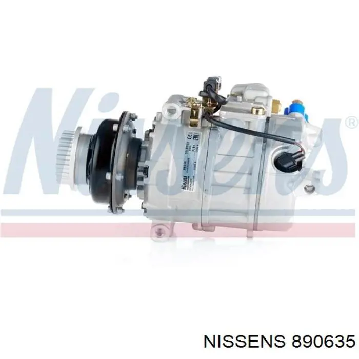 Компресор кондиціонера 890635 Nissens