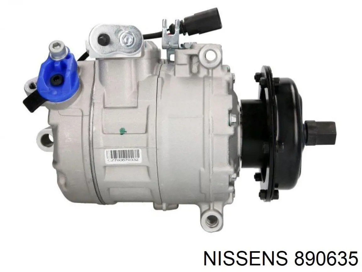 Купити 890635 Nissens Компресор кліматичної установки