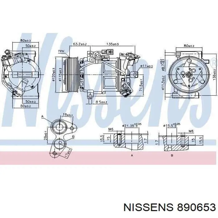 926007741R Renault (RVI) Компресор холодоагенту