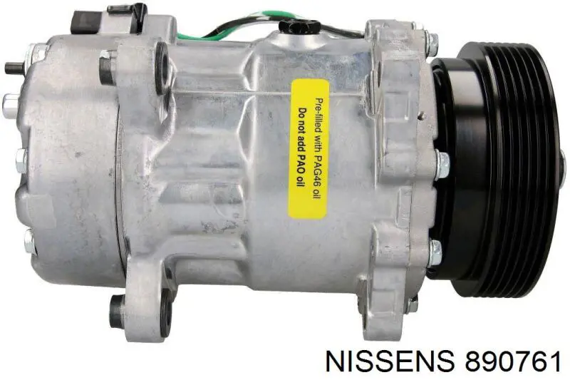Купити 890761 Nissens Компресор кліматичної установки